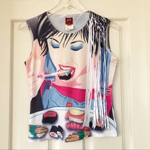 miss sixty graphic top